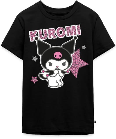Kuromi Met Letters En Sterren In Leeuwstijl Premium T-Shirt Tiener