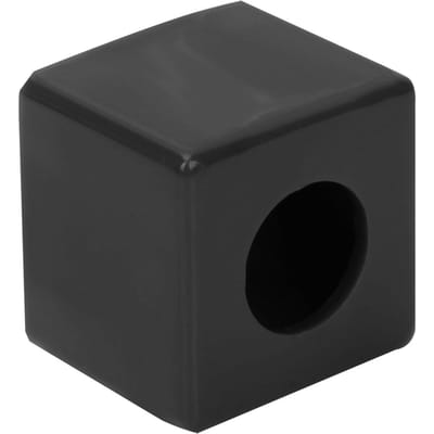 Draagbare Biljart Keu Chalk Houder Beschermhoes High-end Accessoire zwart