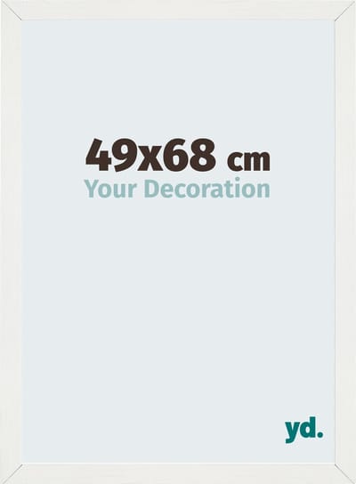 Your Decoration - Fotolijst 49x68 cm - MDF - Wit Geveegd - Mura