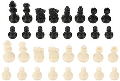 Dailygoods- Schaakstukken Kleine Standaard - Schaakspel - Vakmanschap - Thuis - Voor Reis - Houten Materialen - Schaakset
