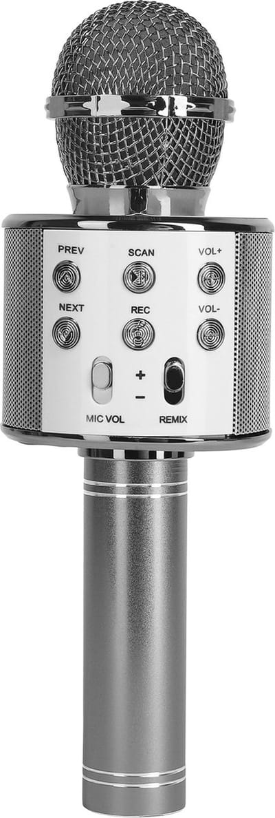 Zoem - Microfoon - Draadloos - Karaoke - Bluetooth verbinding - Telefoon - Zingen - Oplaadbaar - Feest - Cadeau - Kado - Kerst - Sinterklaas