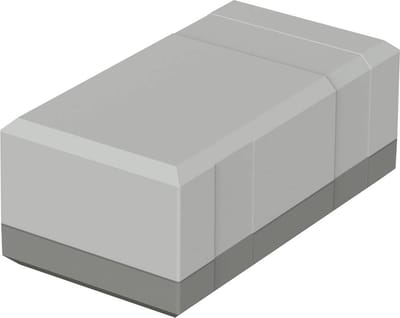 Bopla ELEGANT EG 1250 32125002 Elektronicabehuizing 125 x 67 x 50 Polystereen (EPS) Grijs-wit (RAL 7035) 1 stuk(s)