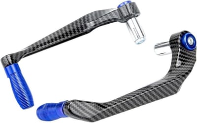 Handkappen Motorfiets - Stuur Beschermers - Veilig Rijden - Aluminium Legering - 7/8 Inch - Blauw