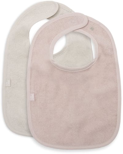 Jollein Slab Badstof Silk Rose/Sand (2pack)