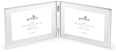 Goldbuch - Dubbele Fotolijst Loft – 2* 15x10 cm – Zilver