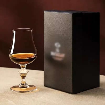 Macallan King Luxe Kristal Single Malt Whisky Snifer Professioneel Whisky Copita Proefglas Wijnproef Kelk Glas Handgemaakt 170ml gray