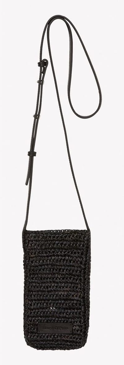 Marc O'Polo Telefoontasje Naya Cellphone Bag Black Zwart