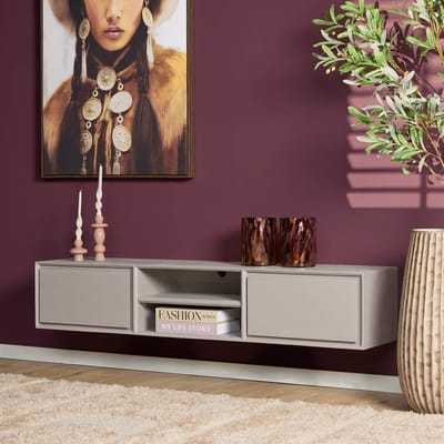 Starfurn - Tv meubel Ambiance - Taupe - 35x160x30 cm
