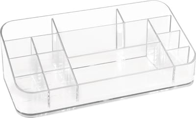 iDesign   Make-up organizer display   - Transparant - Sorteervakken