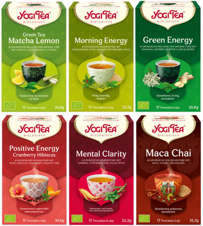 Yogi Tea Nine-2-Five - 6 pakjes x17 theezakjes - Work Boost