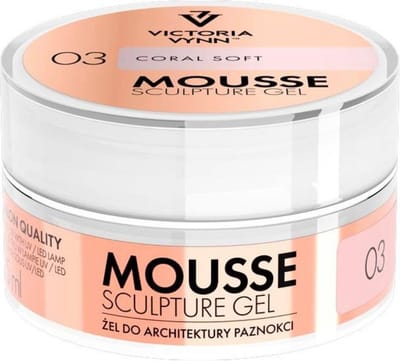 VICTORIA VYNN | Mousse Gel 03 Coral Soft - gellak - gelpolish - nagels - nagelstyliste - manicure - nagelverzorging - lak - gelnagels - gel - polish - buildergel - moussegel - opbouwgel - Caramdia - 15 ml