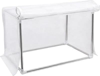 Draagbare Kas - Plantentent Mini - Balkon Tuinieren - Weer Bescherming - 60 x 29 x 29 cm - Transparant