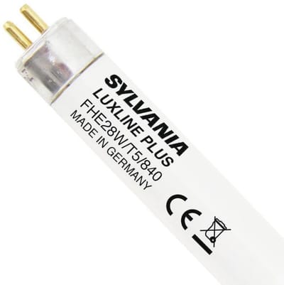 L-lamp FHE 28W T5 840 Koud Wit 1150mm 16mm Plus Luxline Lichtslang 4000K