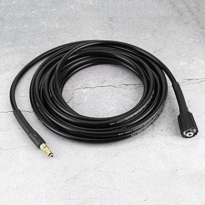 40 Meter Hogedrukreinigerslang - Knikbestendig - Autowasslang voor Hogedrukreinigers - 5800Psi - Reinigingsrubberen Pijp - Geschikt voor Autowassen - K2 K3 K4 - 49.2 Voet (8 meter)