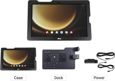Brodit ModTek Dock en Hardcase bundel voor Samsung Tab S9 FE/ S10 FE