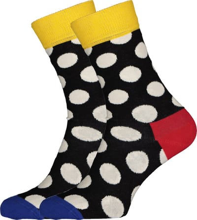 Happy Socks Big Dot Socks - Unisex - Maat: 36-40