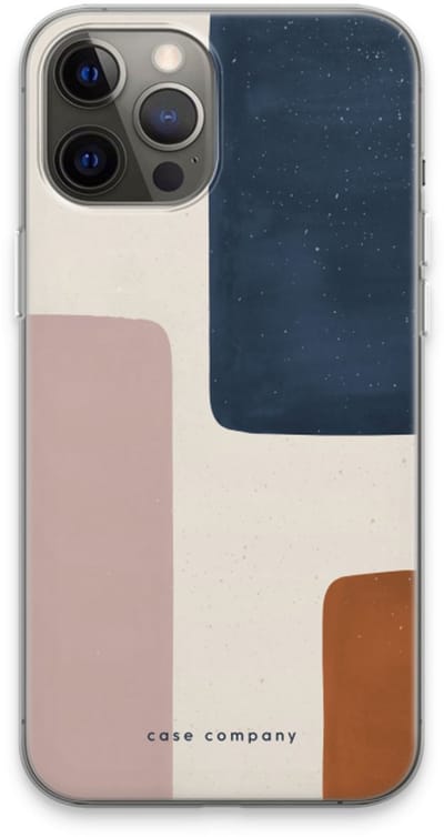 Case Company® - Hoesje geschikt voor iPhone 13 Pro Max hoesje - Geo #5 - Soft Cover Telefoonhoesje - Bescherming aan alle Kanten en Schermrand