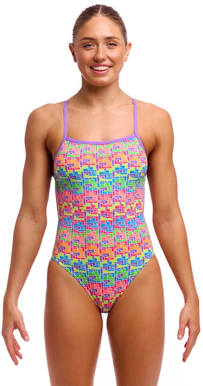 Funkita Single Strength Zwemkleding Veelkleurig AUS 6 Vrouw