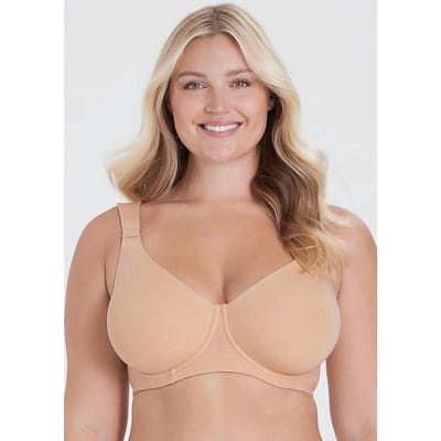 Shirtbeha met biokatoen - beige - Gr. 100 B van Goldner Fashion