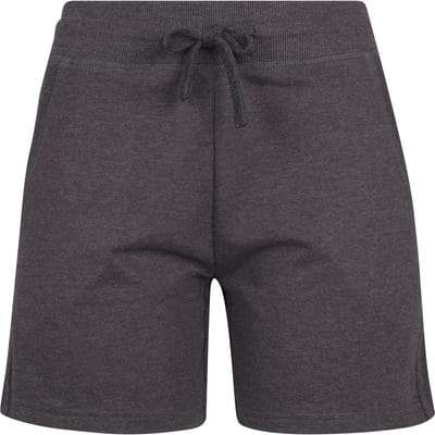Build your Brand Ladies` Terry Shorts BY066 - Charcoal (Heather) - L