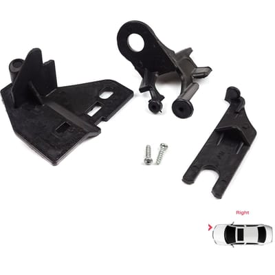BHL517 Support de Phare Support de Montage Kit Patte de Réparation Côté Droit pour Renault Clio MK4 BH KH Break HB Fourgon 2012-2020 260106624R