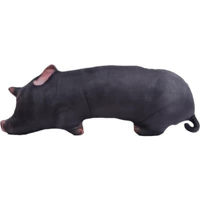44 cm Mignon Porc Simulé Peluche Jouet Kawaii Chiot Porcelet Poupée Oreiller Peluche Simulation Douce Décoration de Chambre Compagnon Apaisant Cadeau d'Anniversaire