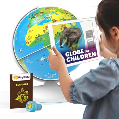 Interactieve Wereldbol voor Kinderen met Augmented Reality en STEM Speelgoed