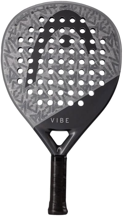 Padel racket - Head Vibe 2025 - Grijs/Zwart - Padelrackets Head - Heren & Vrouwen