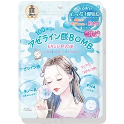 Kose - Clear Turn Azelaic Acid Bomb Mask 7 pcs