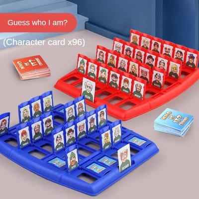 Raad wie ik ben bordspel ouder-kind interactie speelgoed logisch redeneren kinderpuzzel ik jij mijn personage schaakbord