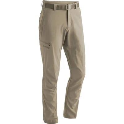 Maier Sports Torid Slim lange broek Heren Regular beige Maat 48 regular