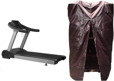 Loopbandhoes Beschermhoes - Fitnessapparaten Cover - Apparaten Beschermen - Waterdicht Stofvrij - L:205x95x150cm - Bruin