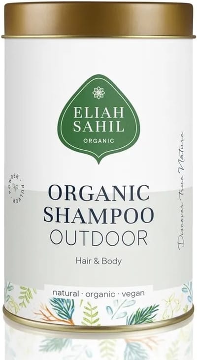 Eliah Sahil BIO Outdoor Poedershampoo voor Haar & Lichaam - haarverzorging, shampoo, poedershampoo, gezichtsmaskers verzorging, gezichtmasker, shampoo kids, gezicht masker, shampoo bar, shampoo, gezichts masker