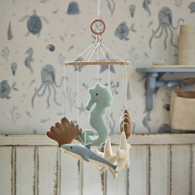 LOBERON Mobiel Twinkledream beige/bruin/blauw