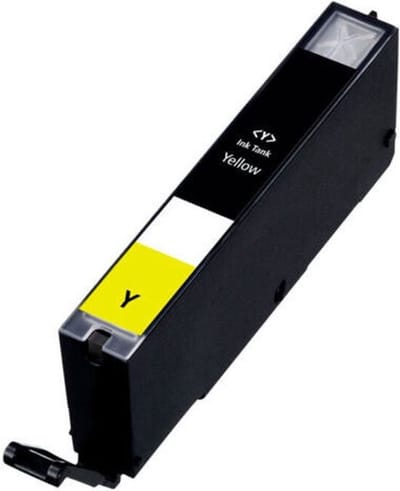 CLI-571 Geel - Huismerk inktcartridge compatible met Canon PIXMA MG 7750 / Canon PIXMA MG 7751 / Canon PIXMA MG 7752 / Canon PIXMA MG 7753 / Canon Pixma TS 5050 / Canon Pixma TS 5051 / Canon Pixma TS 5053 / Canon Pixma TS 5055