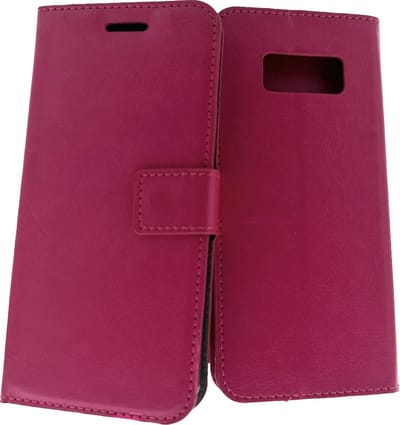 Portemonnee Book Case Hoesje Geschikt voor: Samsung Galaxy S8 - Roze
