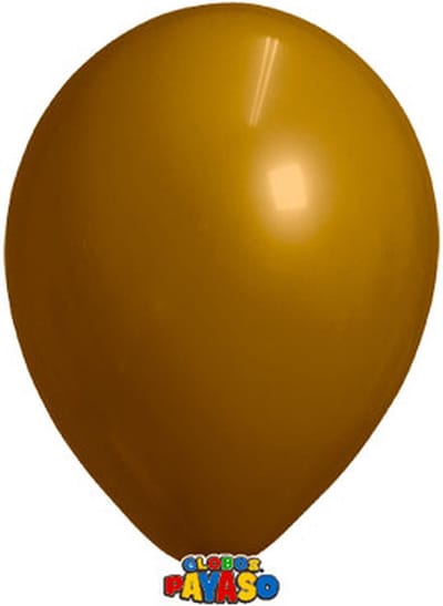 Zakje met 15 metallic koperkleurige ballonnen - 30cm doorsnee (12 inch) - Biologisch afbreekbaar