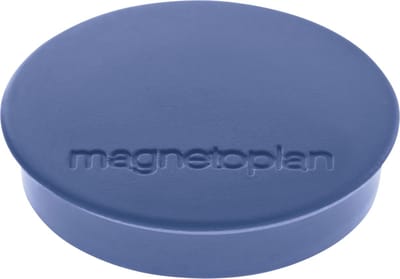 magnetoplan Magneet Discofix Standard (Ø x h) 30 mm x 8 mm Rond Donkerblauw 10 stuk(s) 1664214