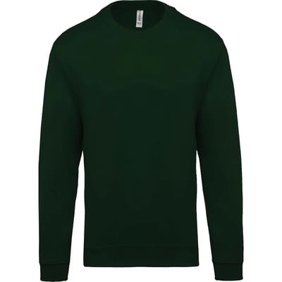 Kariban Sweater ronde hals K474 - Forest Green - L