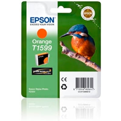 Epson T1599 Inkt Cartridge - Oranje - Inktpatroon Oranje