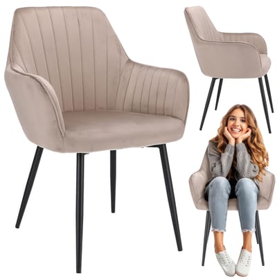 Cora Beige Stoel