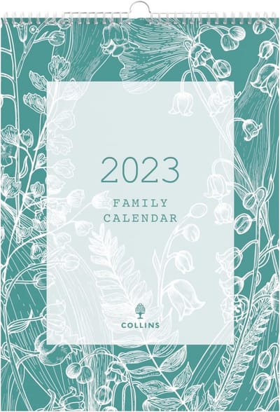 Familie Wandkalender A3 2023 - Wiro Gebonden met 5 Personen Kolommen