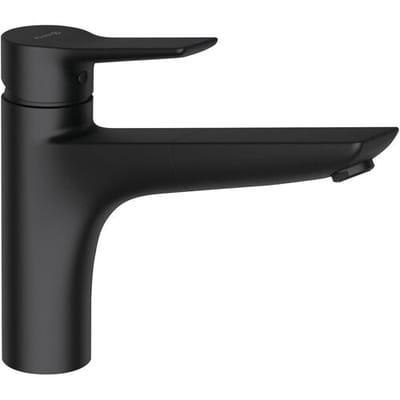 Kludi MIX black sink multi single-lever mixer with pull-out spout, closed lever 329433975