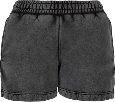 Urban Classics - Stone Washed Korte broek - 3XL - Zwart