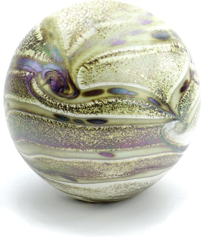 Kristalglas Elements Urn - Ivoor - 1,5 liter - Gedenksteen - Urn Hond - Urn Kat - Urn Dierbare - Urn voor as