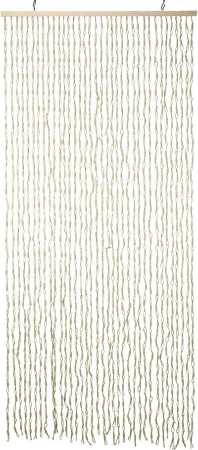 H&S - Collection - Deurgordijn - 90x200 - cm - bamboe - naturel