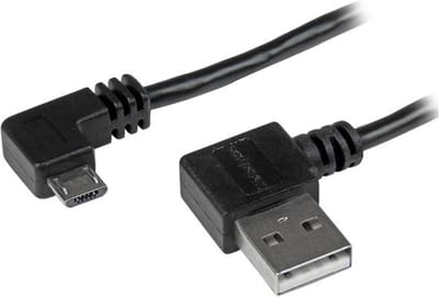 StarTech.com Micro-USB Cable with Right-Angled Connectors - M/M - USB cable - 2 m