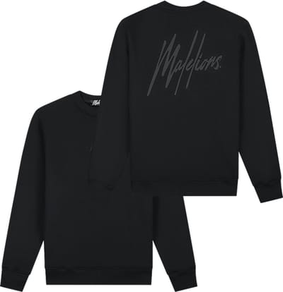 Malelions Striped Signature Sweater