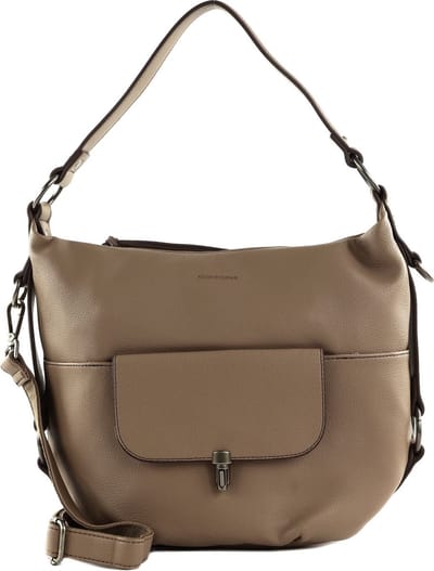 FREDsBRUDER Schoudertas Bestie Hobo Bag Dark Taupe