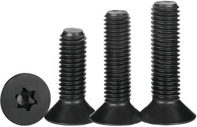 Dailygoods- Kopschroeven M3 x 20mm - Verzonken Bouten - Volledige Schroefdraad - Koolstofstaal - Verpakking van 50 - Hoge Sterkte en Duurzaam - Schroeven